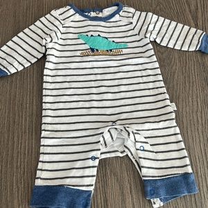 Albetta striped dinosaur one piece